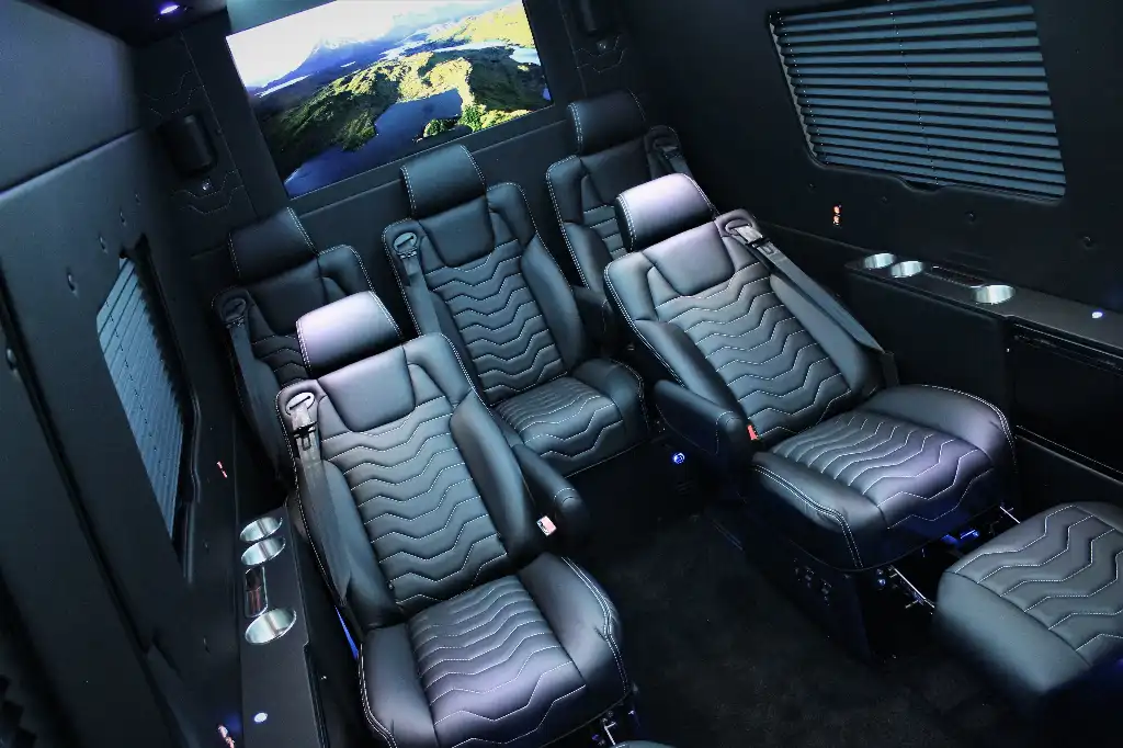 Mercedes Van interior