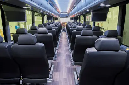 Motor Coach interior