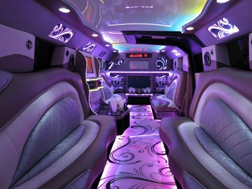 Party Limo interior